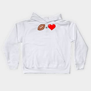 American Football Is Love Kids Hoodie